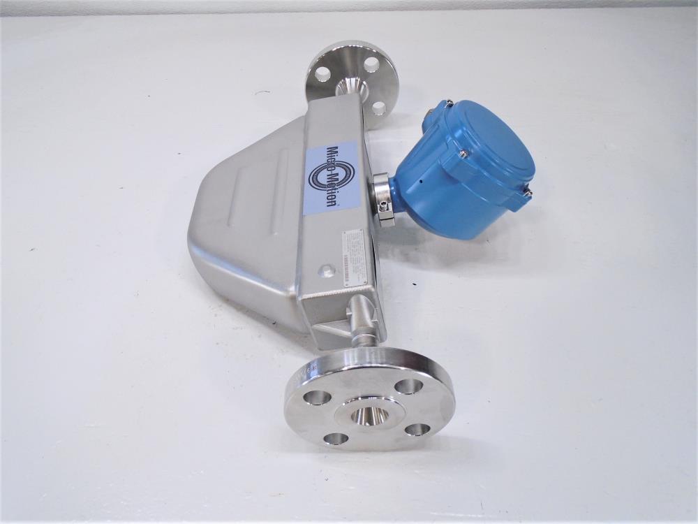 Micro Motion 1" x 1/2" 300# 316SS Coriolis Flowmeter F050SB05C2BAEZZZZ